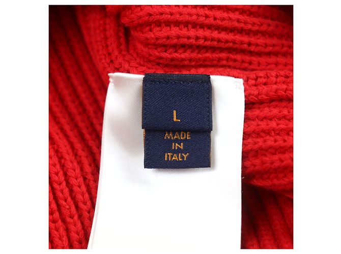 Louis Vuitton Strickpullover mit Rundhalsausschnitt und gesticktem Logo Mehrfarben - Ansicht 7
