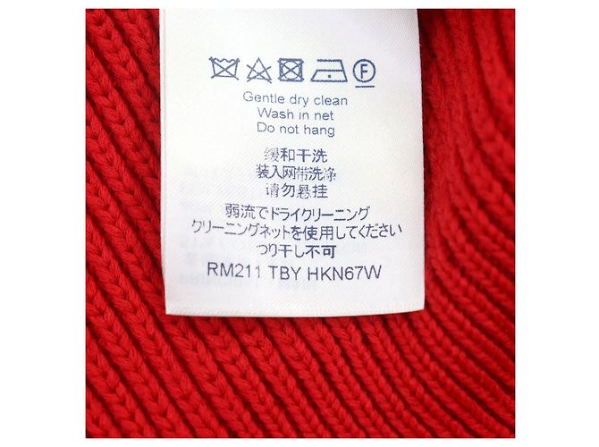 Louis Vuitton Strickpullover mit Rundhalsausschnitt und gesticktem Logo Mehrfarben - Ansicht 8