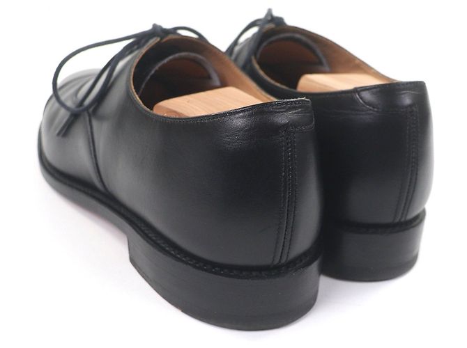 Autre Marque UNION WORKS Straight Tip Lederdressschuhe Schwarz - Ansicht 5