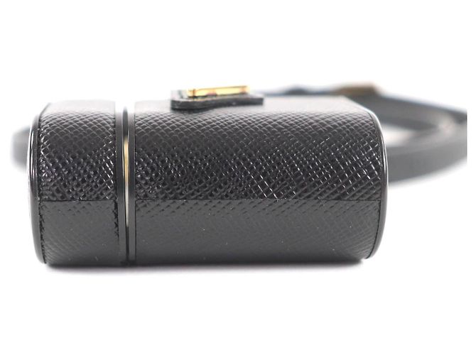 Prada 1ZD002 Saffiano Leather AirPods Case Black - view 8