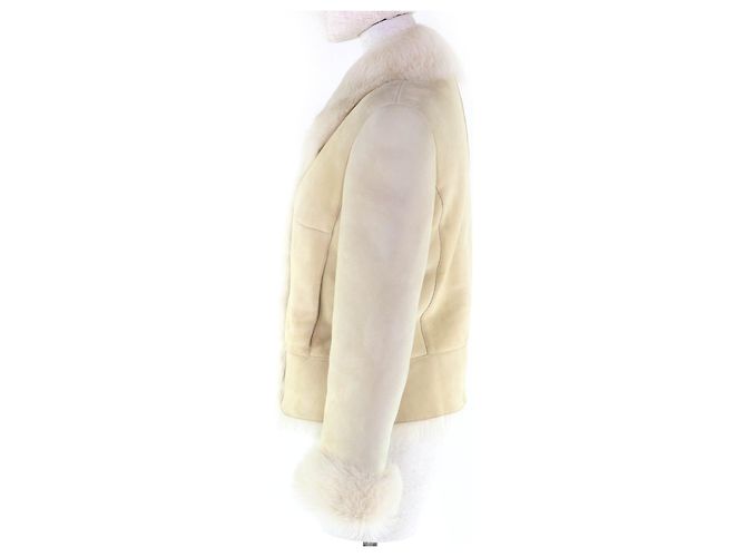 Autre Marque EPOCA Lammlederjacke Beige - Ansicht 2