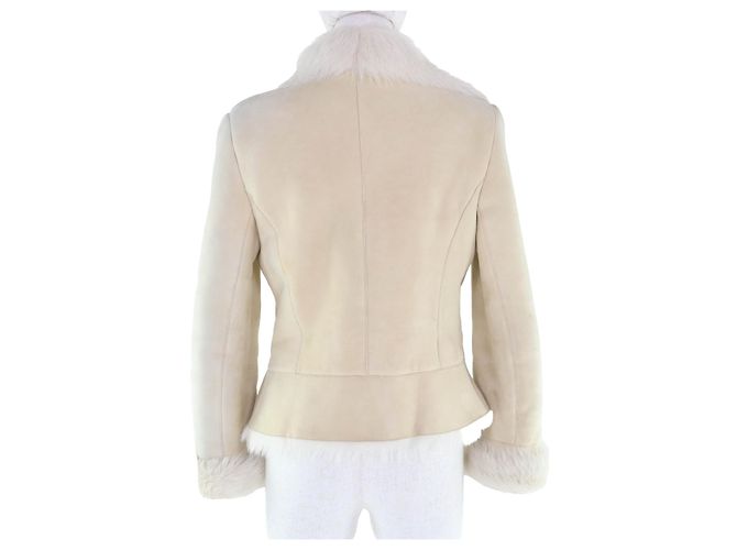 Autre Marque EPOCA Lammlederjacke Beige - Ansicht 3