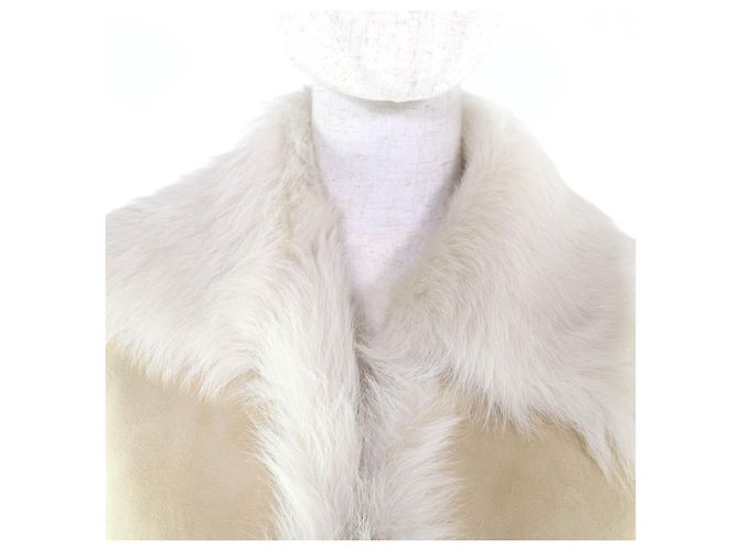 Autre Marque EPOCA Lammlederjacke Beige - Ansicht 4