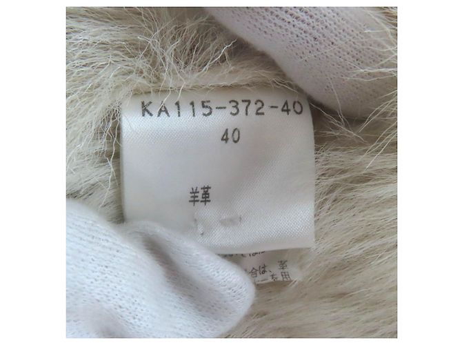 Autre Marque EPOCA Lammlederjacke Beige - Ansicht 7