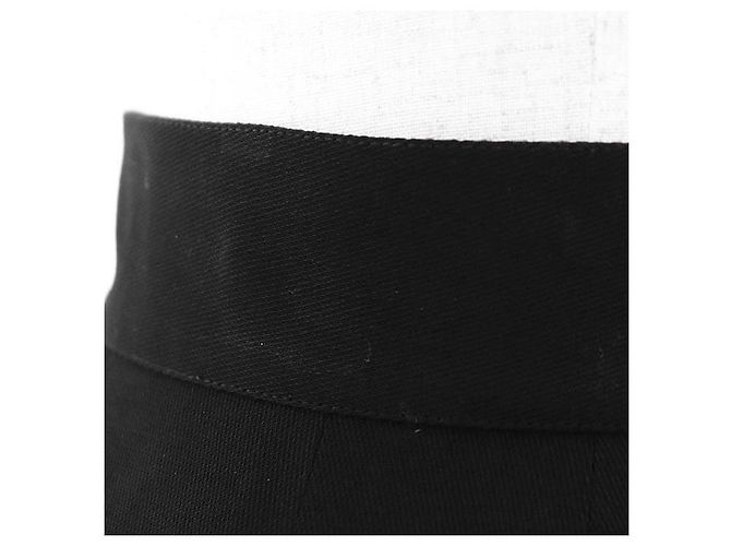 Pantalones cortos de lana Chanel P04646 Negro - vista 4