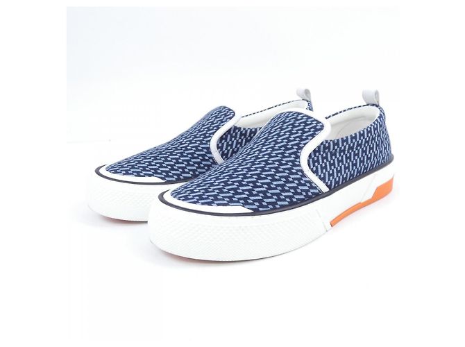 Sneakers Hermès Gris40 Blu Blu navy - vista 3