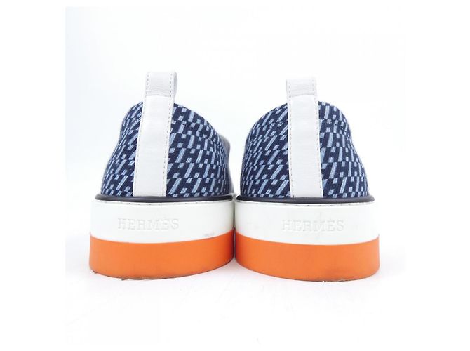 Sneakers Hermès Gris40 Blu Blu navy - vista 5