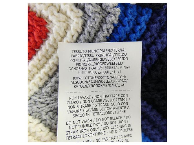 Autre Marque Cardigan de lana Missoni Roja Azul Azul marino - vista 3