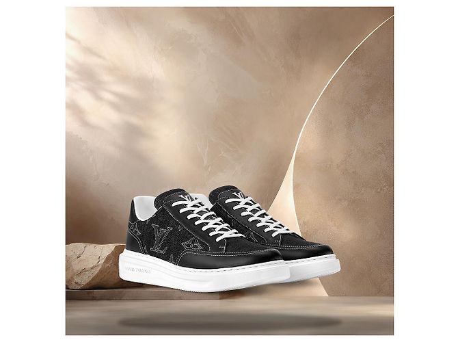 Louis Vuitton Beverly Hills Sneaker Black Nero - vista 2