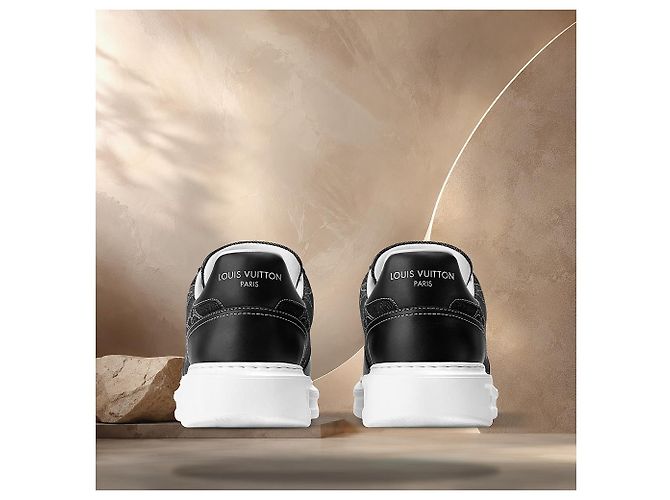 Louis Vuitton Beverly Hills Sneaker Black Nero - vista 5