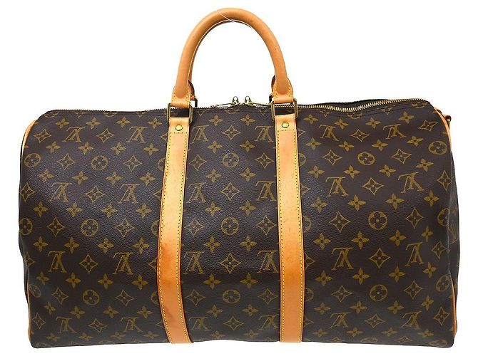 Louis Vuitton Keepall Monogram 50 Marrone - vista 2