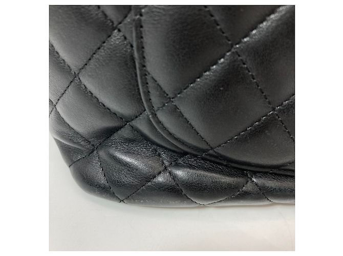 Chanel Cambon Line Große Tote Bag Schwarz - Ansicht 16