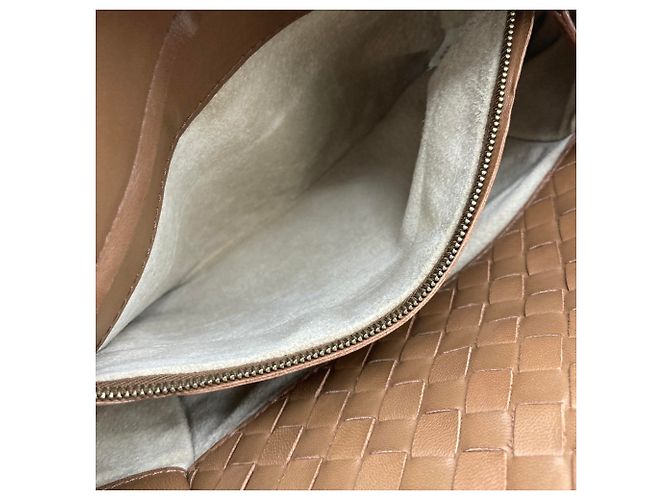Borsa Bottega Veneta Intrecciato Marrone - vista 12