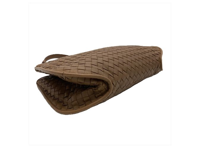 Borsa Bottega Veneta Intrecciato Marrone - vista 5