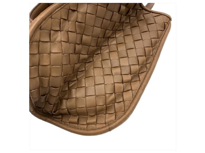 Borsa Bottega Veneta Intrecciato Marrone - vista 7