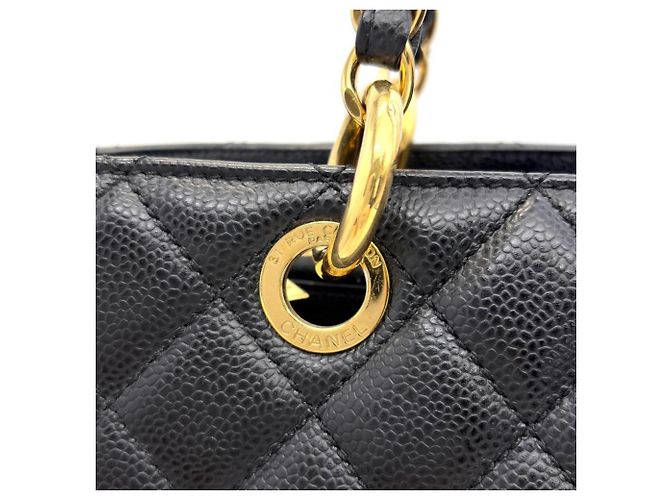 Saco Tote Chanel Matelassé com corrente Preto - vista 10