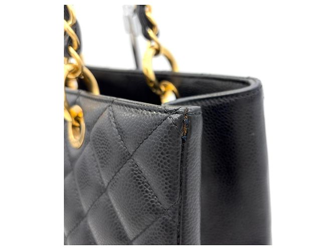 Saco Tote Chanel Matelassé com corrente Preto - vista 7
