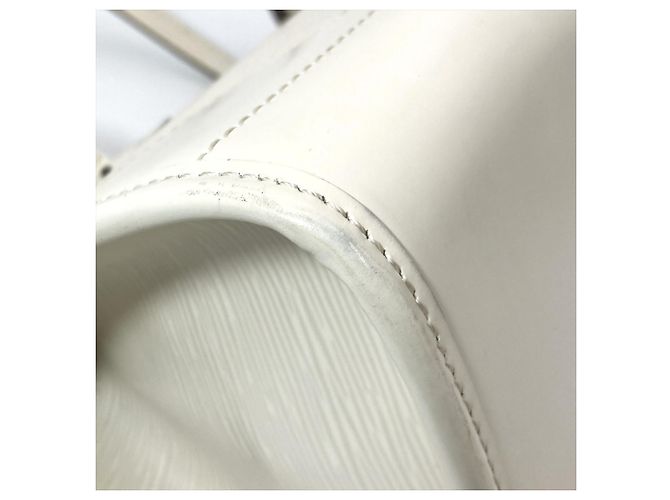 Louis Vuitton Madeleine PM Schultertasche Beige Aus weiß - Ansicht 4