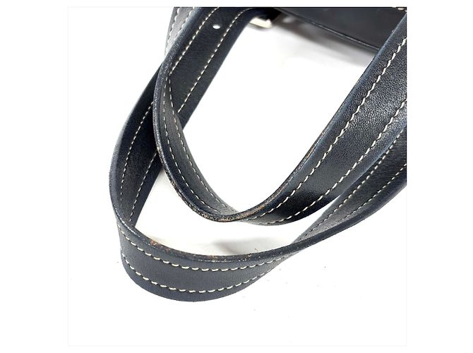 Borsa a mano Prada Mini Boston in pelle nera Nero - vista 10