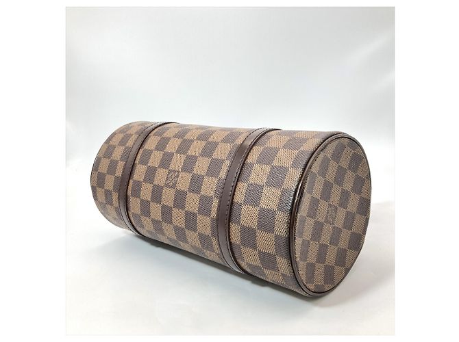 Borsa a tracolla Louis Vuitton Papillon 26 Marrone Damier ebene - vista 3