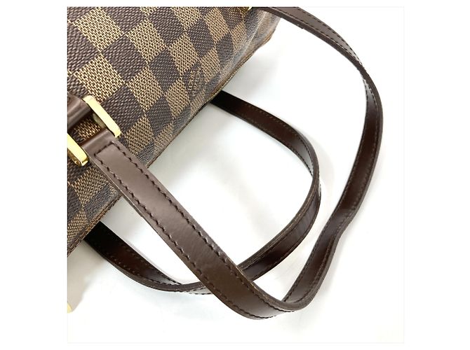 Borsa a tracolla Louis Vuitton Papillon 26 Marrone Damier ebene - vista 5