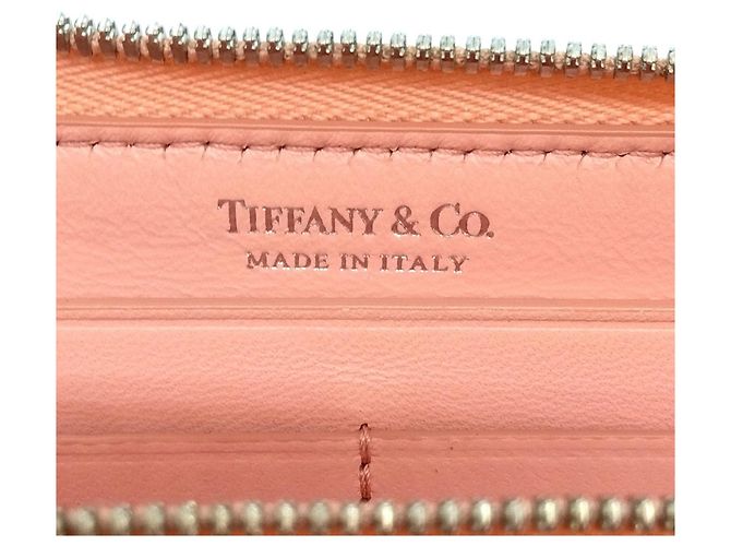 Cartera larga de piel Tiffany & Co. Rosa - vista 4