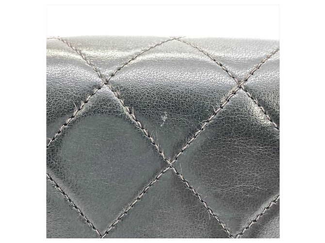 Borsa a spalla Mini Classic Matelassé Chanel Nero - vista 8