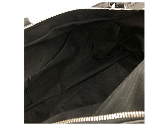 Borsa a mano Chanel Matelassé Bowling Bag Nero - vista 7
