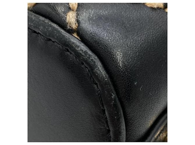 Borsa Chanel Coco Mark Wild Stitch Nero - vista 7