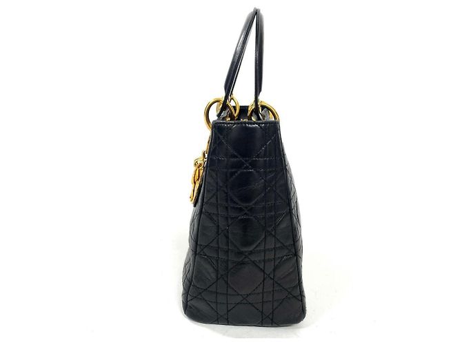 Borsa Christian Dior Dior Lady Cannage Nero - vista 2