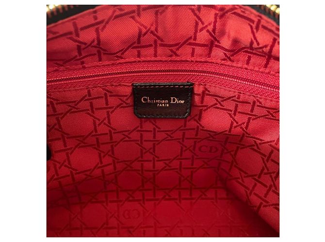 Borsa Christian Dior Dior Lady Cannage Nero - vista 8
