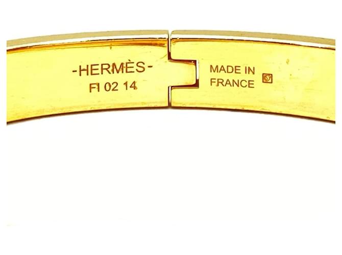 Hermès Bracciale Mini Click Chaine d'Ancre Hermes Beige - vista 6