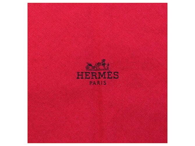 Hermès Hermes Losange Muster Schal Pink Blau - Ansicht 2