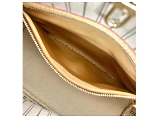 Borsa Tote Louis Vuitton Neverfull PM Marrone - vista 6