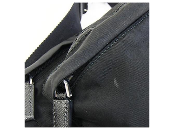Borsa Sling Prada 2VL132 Nero Bianco - vista 3