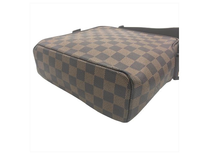 Borsa a tracolla Louis Vuitton Olaf PM Marrone Damier ebene - vista 3