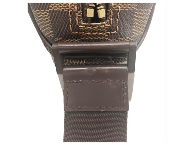 Borsa a tracolla Louis Vuitton Olaf PM Marrone Damier ebene - vista 5