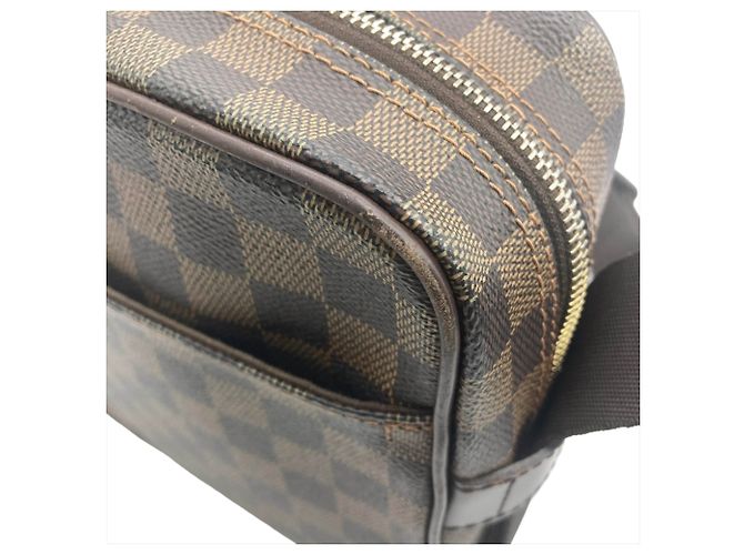 Borsa a tracolla Louis Vuitton Olaf PM Marrone Damier ebene - vista 8