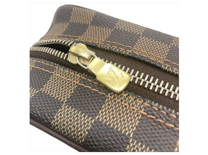 Borsa a tracolla Louis Vuitton Olaf PM Marrone Damier ebene - vista 9