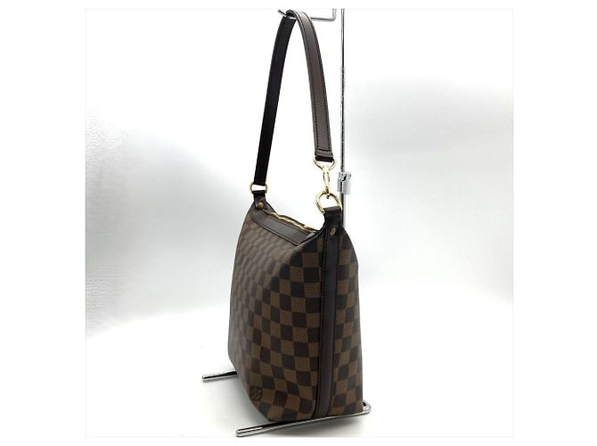 Borsa a tracolla Louis Vuitton Irovo MM Marrone Damier ebene - vista 2
