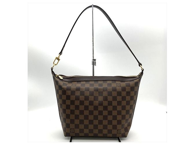 Borsa a tracolla Louis Vuitton Irovo MM Marrone Damier ebene - vista 3