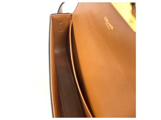 Céline Celine Claude Triomphe Schultertasche Braun - Ansicht 7