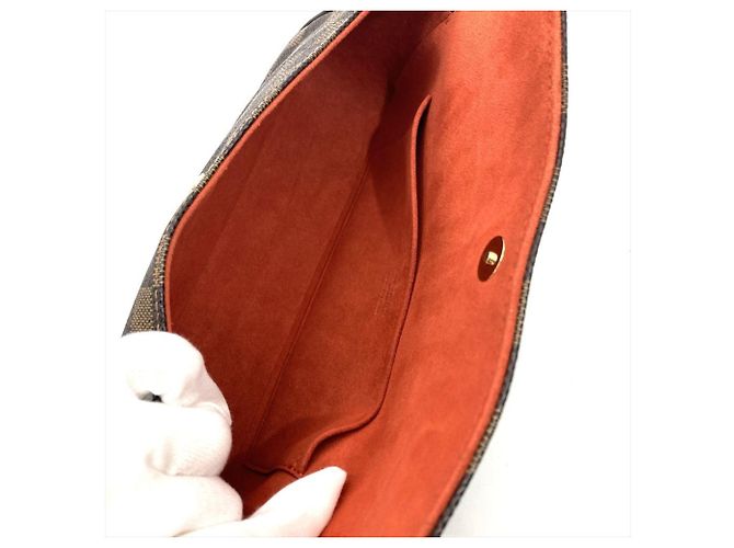 Borsa a tracolla Louis Vuitton Recoleta Marrone - vista 5