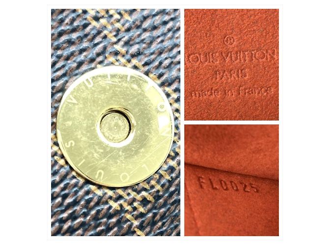 Borsa a tracolla Louis Vuitton Recoleta Marrone - vista 7