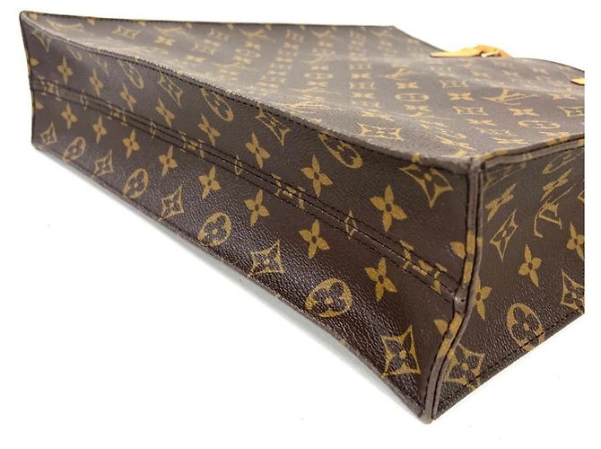 Louis Vuitton Sac Plat Handbag Marrone - vista 3