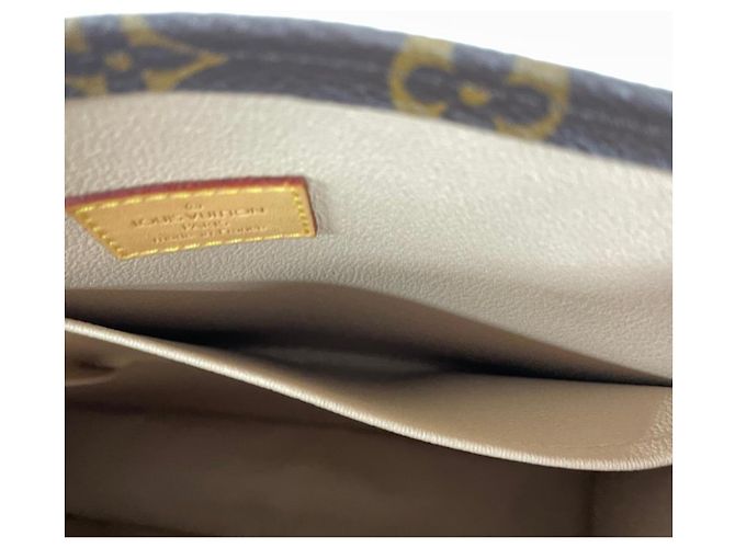 Louis Vuitton Sac Plat Handbag Marrone - vista 7