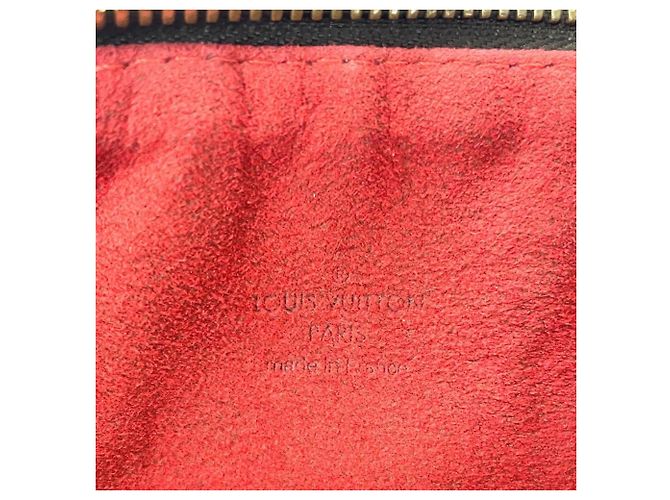 Borsa Louis Vuitton Berkeley Marrone Damier ebene - vista 8