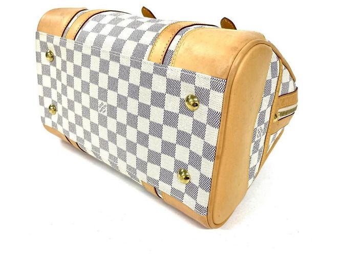 Louis Vuitton Berkeley Handtasche Weiß - Ansicht 3