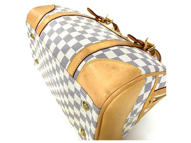 Louis Vuitton Berkeley Handtasche Weiß - Ansicht 4