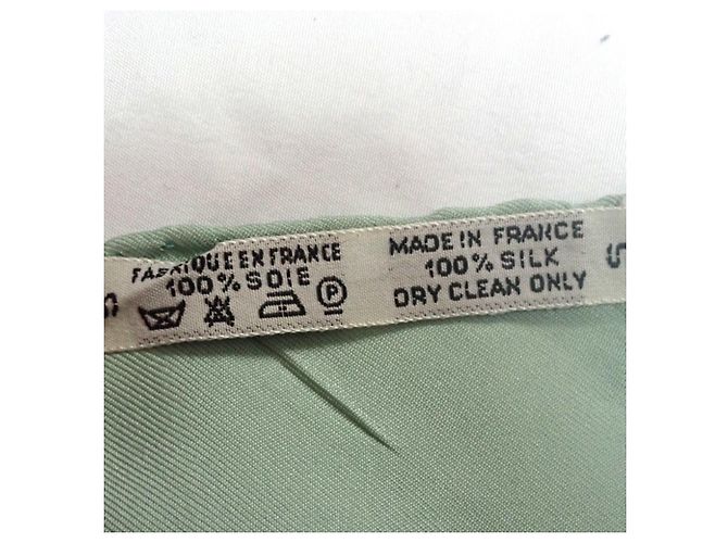 Hermès Seidentuch - Carre 90 Beige Grün - Ansicht 10